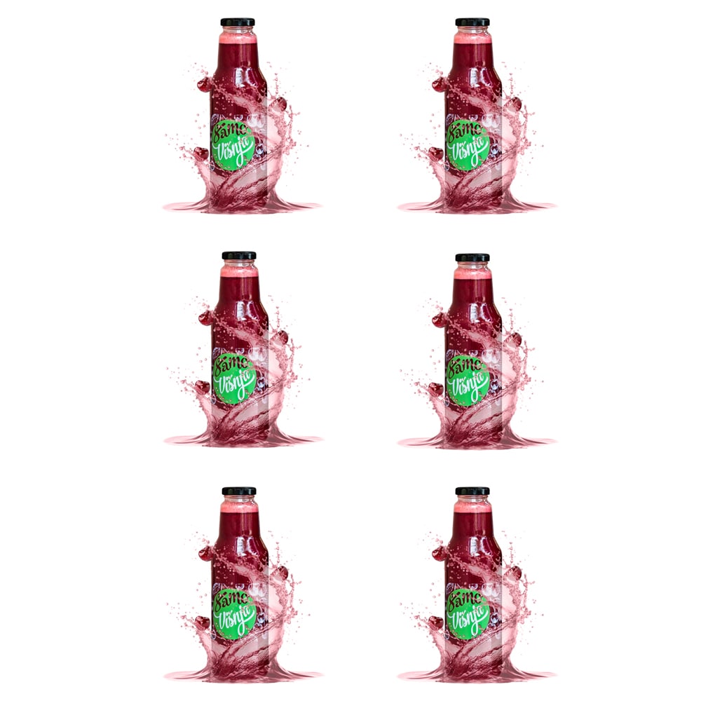 sok od višnje 6x 0,75l